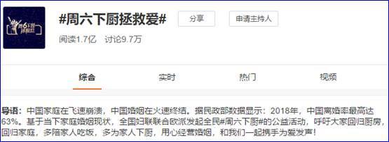欧派橱柜周六下厨：好的婚姻藏在厨房的烟火气里
