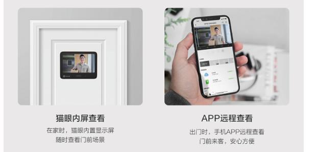 萤石发布增强高清版智能猫眼DP1S 日夜全方位守护您的安全