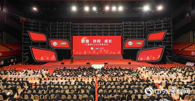 三棵树2020年度会议隆重召开 三棵树2020年度会议隆重召开