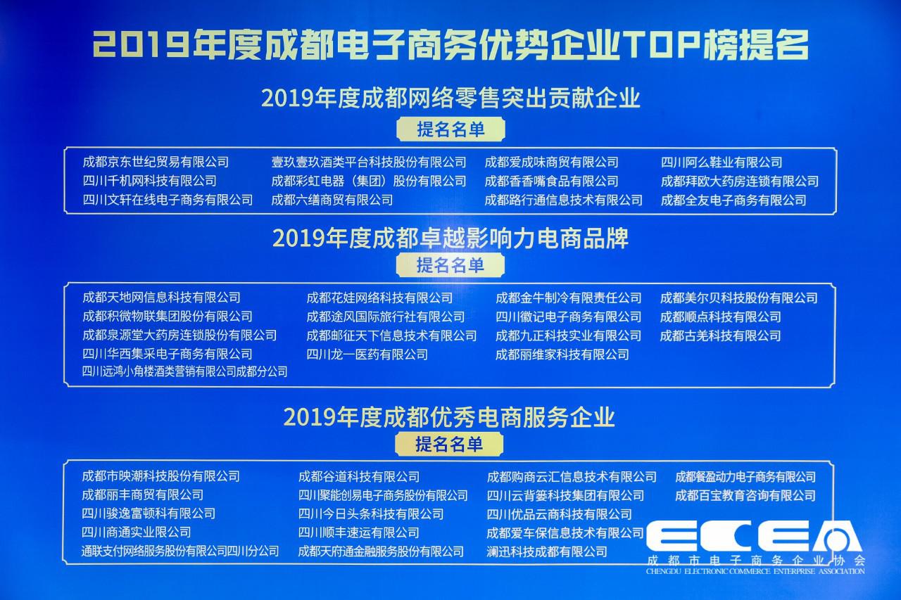 全友荣膺成都市“年度网络零售突出贡献企业”