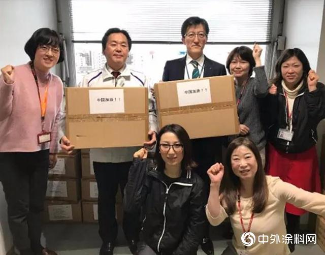 立邦中国捐赠45000只口罩支援日涂“抗疫”