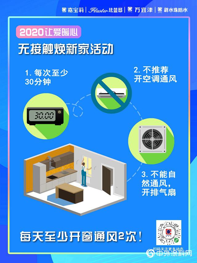 嘉宝莉“无接触”焕新家，守护业主家居健康