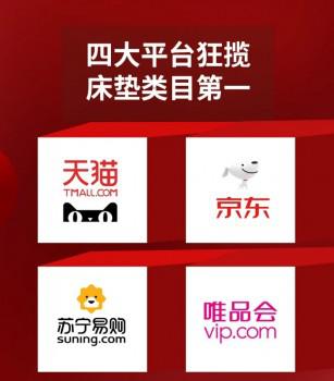喜临门床垫618总销售额破2亿,喜提四大平台NO.1 喜临门床垫618总销售额破2亿,喜提四大平台NO.1