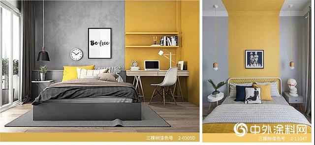三棵树艺术涂料：平平无奇装修小天才，一平米玩转色彩