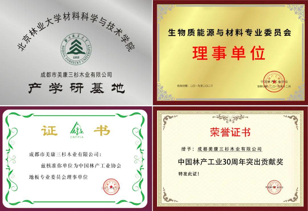 三杉地板斩获20项殊荣 镌刻辉煌新篇章