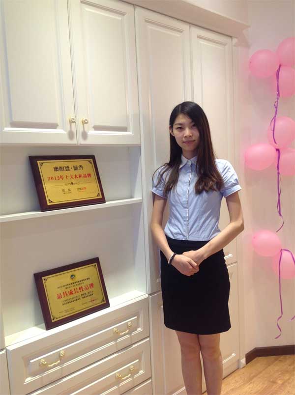 康耐登衣柜 林晓丹：善用身边资源，提高产品销量