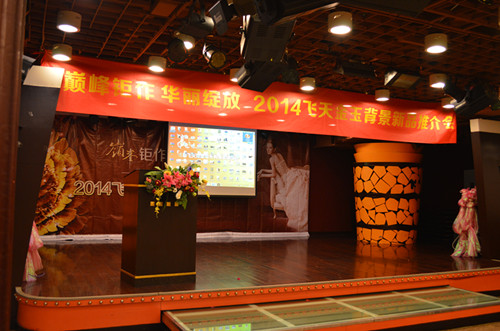 飞天背景墙：明天会更好！