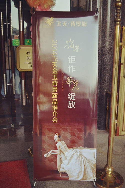 飞天背景墙：明天会更好！
