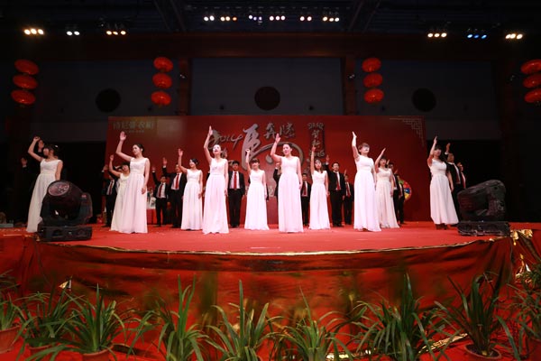 诗尼曼2014新春晚会激情澎湃 开启新年新气象
