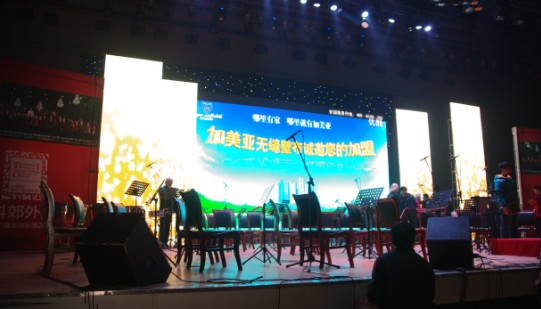 加美亚无缝壁布冠名协办新年音乐会