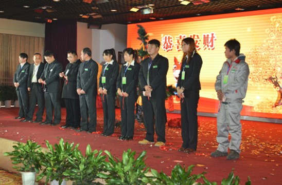 2014鹏程壁纸成果展示会 企业与小伙伴共成长