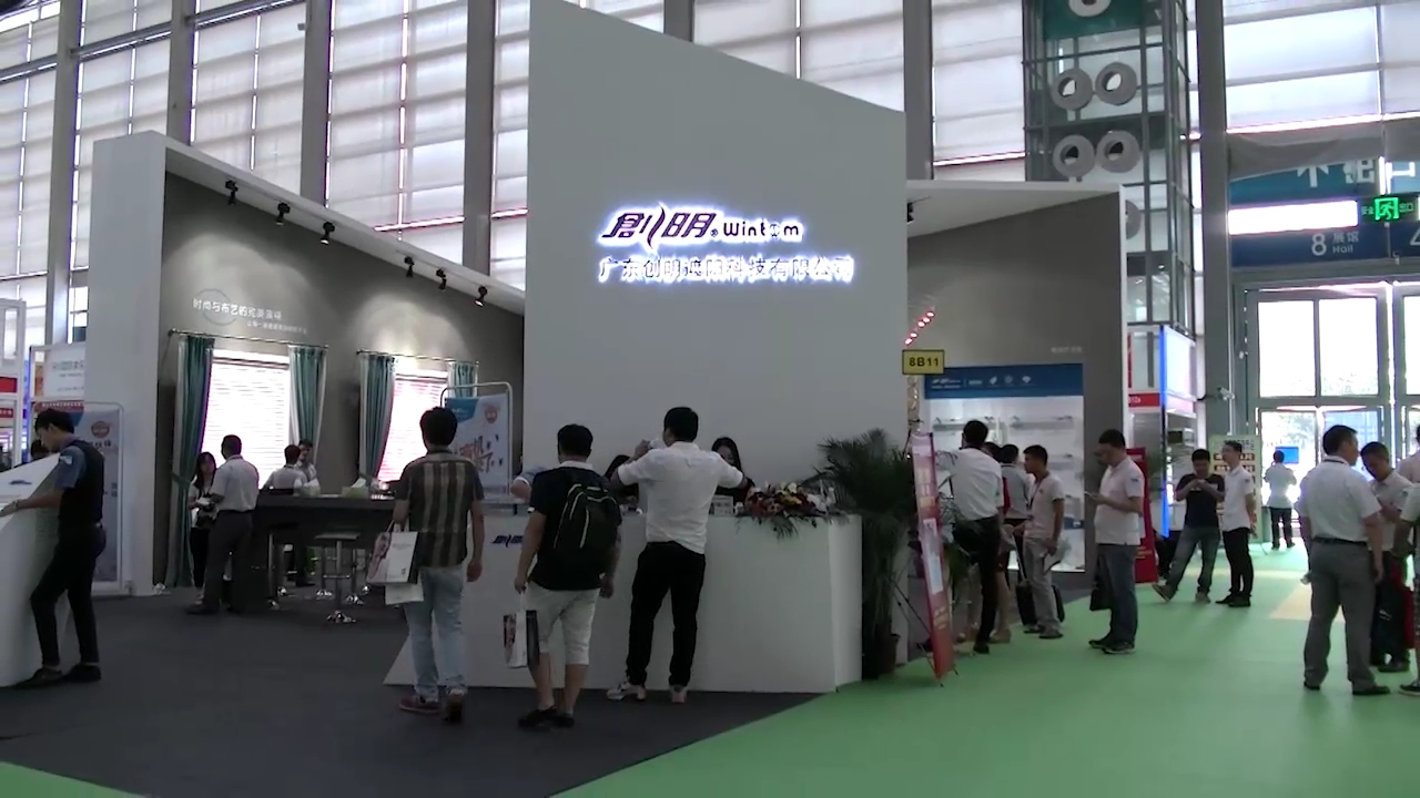 创明盛装参展2015深圳秋季家纺展，家居热线“预见·家”专访副总裁张卫国