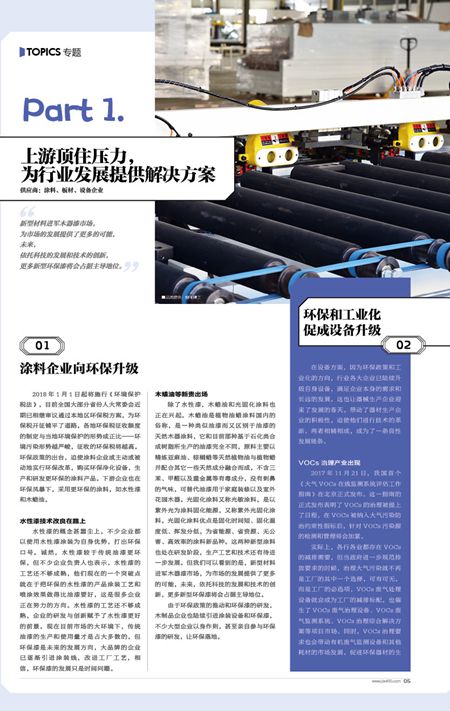 《木门世界》聚焦专题 Part1：上游顶住压力，为行业发展提供解决方案