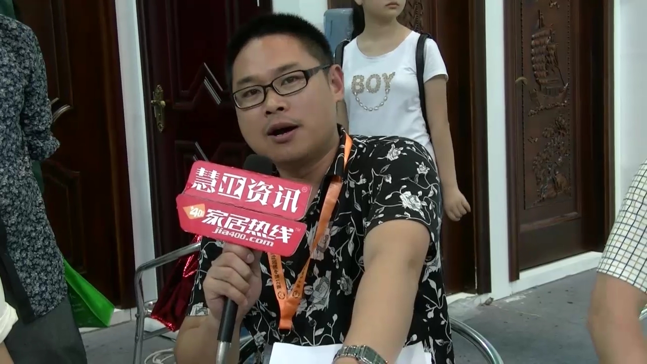 德洛克精彩参展2015广州建博会  总经理刘海星接受“预见▪家“主题专访