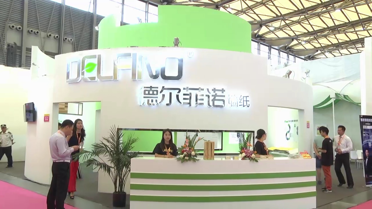 2015上海墙纸展德尔菲诺营销总监刘玉龙接受“预见·家”主题专访
