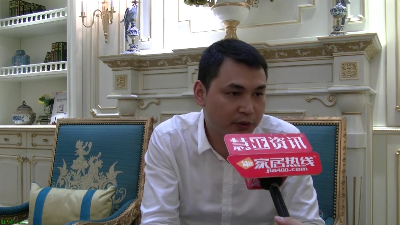 2015上海建博会 慧亚专访玛格衣柜董事长唐斌