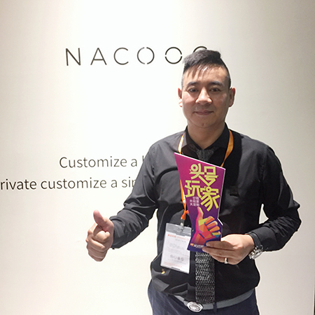 中国建博会20周年现场直击丨NACOOC柯昌平：为生活做减法 回归心灵的纯净