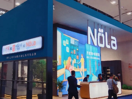 NOLA首次亮相中国建博会（广州），参展首日新零售模式引爆全场