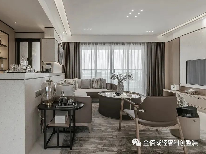 金佰威轻奢科创整装：美轮美奂的东方设计