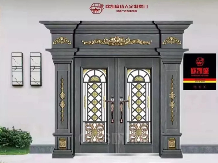 欧凯盛私人定制墅门：遵循吉祥，风水尺寸设计，每一寸都是传承~