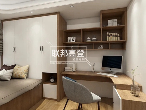 联邦高登全屋定制：空间不够飘窗来凑！