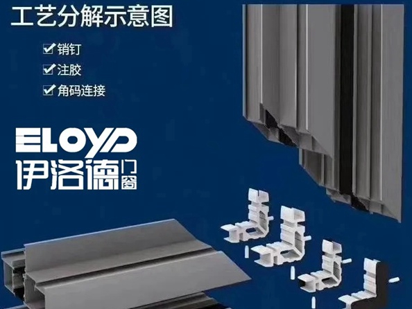 伊洛德门窗：平开窗的销钉注胶工艺