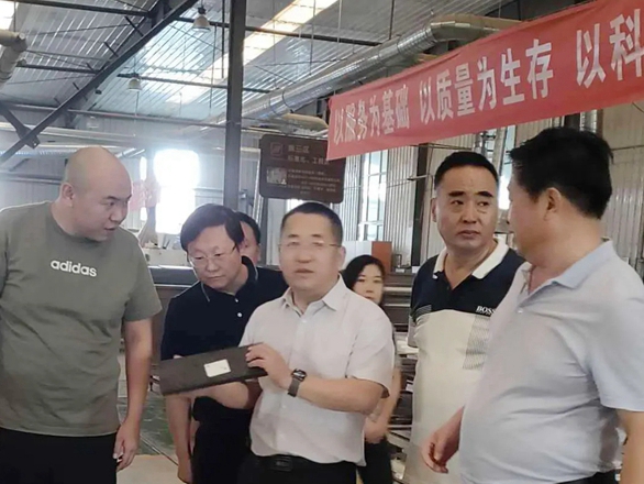 奇美定制家居欢迎综改示范区、创新绿城领导组莅临参观