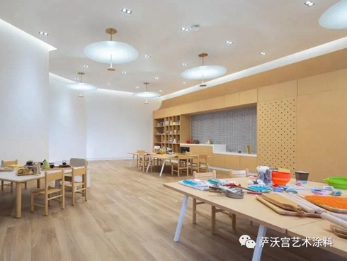 萨沃宫艺术涂料：被孩子解读的成长空间 完美了成人的童年