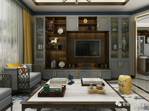 爱就爱全屋定制：新中式风格，定制家具时要注意什么？