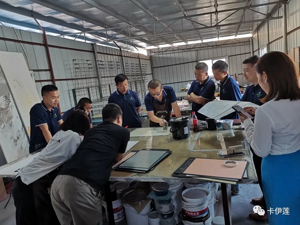 卡伊莲艺术涂料第七期新工艺培训交流会