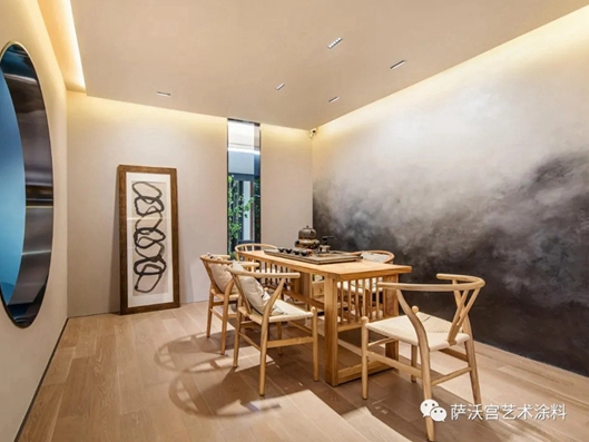 萨沃宫墙壁艺术：涂料里那些绝美的渐变色