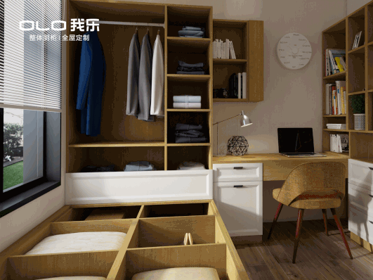 我乐整体厨柜：整理完空出半个衣柜的换季收纳秘诀