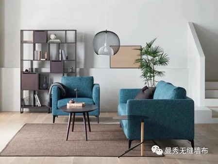 曼秀无缝墙布：简约轻奢风格，赋予居室耀眼魅力