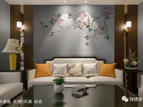 领绣墙布菁华：山河墨卷，东方雅韵