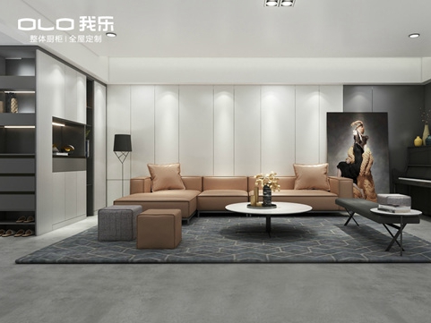 我乐整体厨柜|全屋定制护墙系列焕新上市，解锁出“色”美家