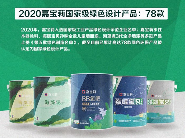 嘉宝莉家具漆的2020年是什么颜色？