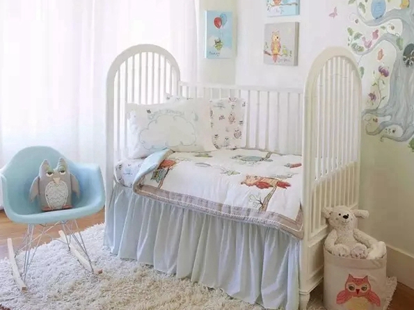 佰怡家全屋家居：婴儿房这样设计，漂亮又安全！