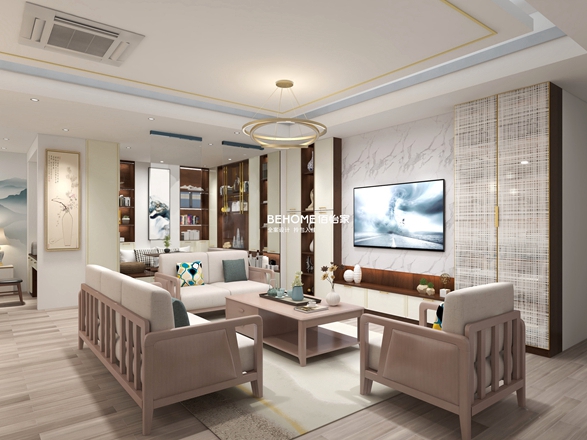 佰怡家全屋家居：家里客厅还在用水晶吊灯？