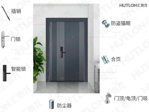 汇泰龙五金：一扇门能不能用十年，关键看这里！