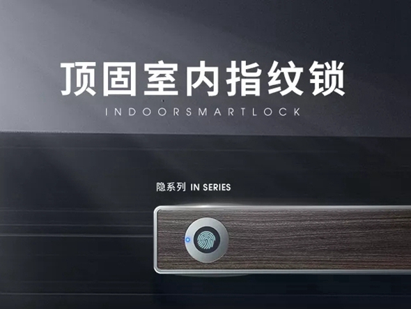 顶固安全门锁室内指纹锁新品大有看头