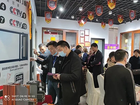 欧铂曼门窗|品牌的力量：绵阳专卖店两天销售额高达160余万元！