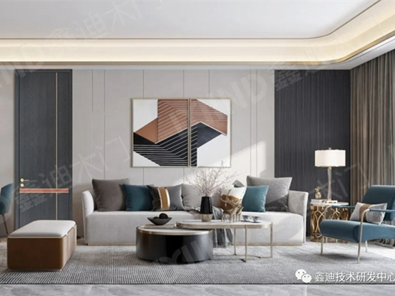 鑫迪木门即将参加2021北京定制家居门业展