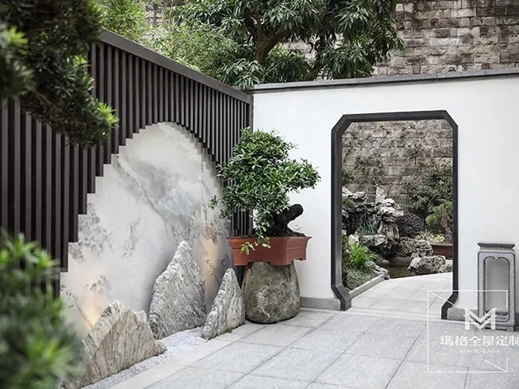 玛格全屋定制|600㎡中式庭院，回归家味