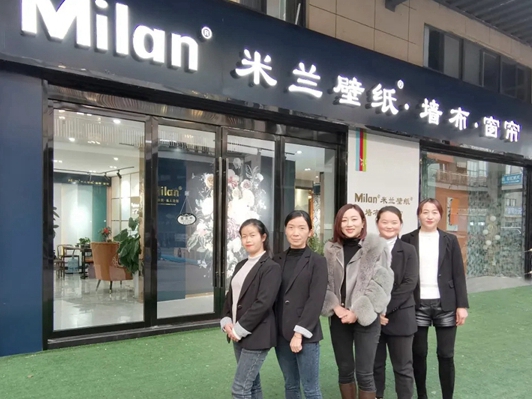 走进米兰壁纸·墙布·窗帘样板市场，解锁经销商业绩暴涨秘诀！