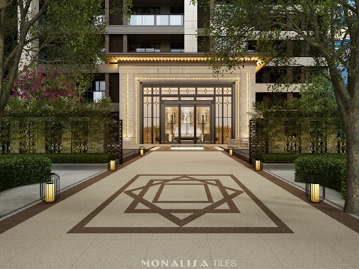 蒙娜丽莎陶瓷 ：这款户外新材料风靡建筑装饰界