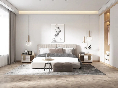 现代风格丨格林福木门Design