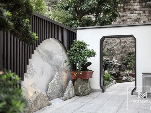 玛格全屋定制|600㎡中式庭院，尽显高雅、沉稳东方韵！