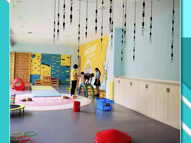 精品工程｜四川犍为金贝壳贝壳粉涂料打造健康幼儿教育环境