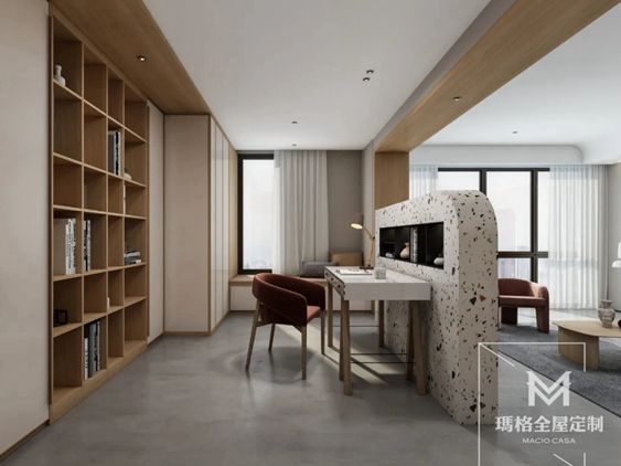 玛格全屋定制|这套145㎡简约家，处处都是优雅与惊艳
