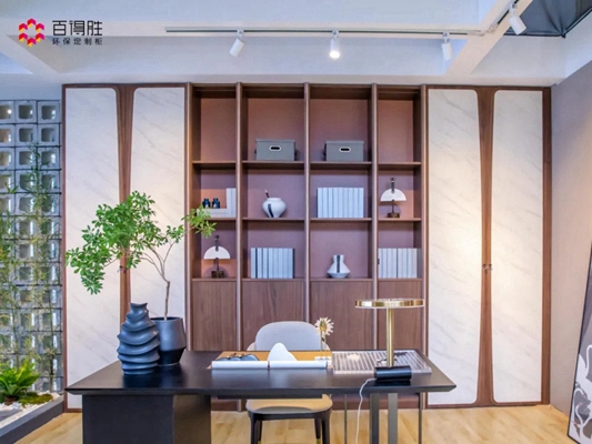 百得胜全屋定制水漆实木定制柜，开创“面材无毒无味”环保新蓝图